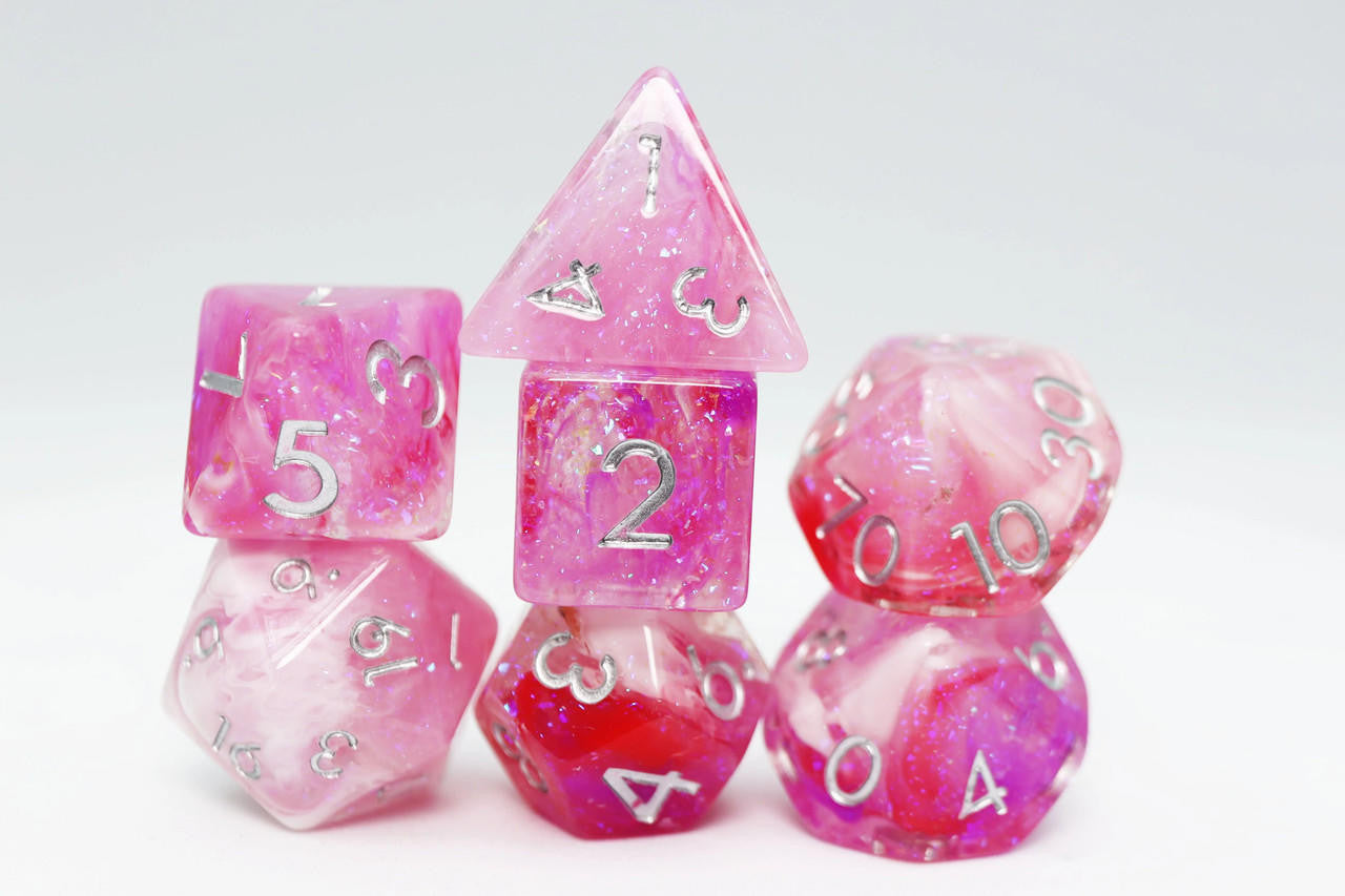 Foam Brain Games Flushed Frost RPG Dice Set